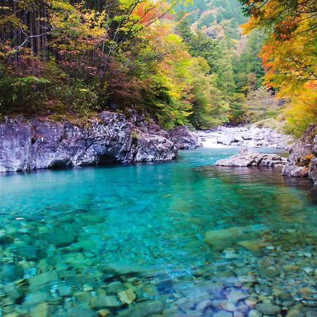 阿寺温泉 フォレスパ木曽あてら荘 Hotel Okuwa Eksteriør billede