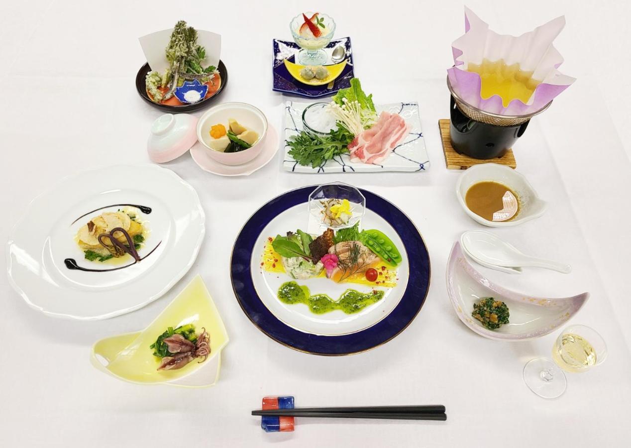 阿寺温泉 フォレスパ木曽あてら荘 Hotel Okuwa Eksteriør billede