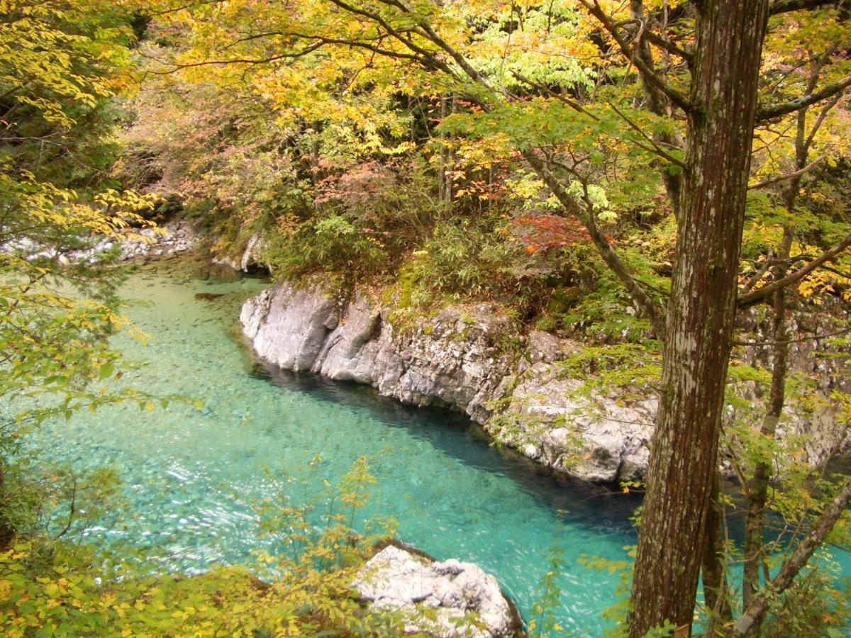阿寺温泉 フォレスパ木曽あてら荘 Hotel Okuwa Eksteriør billede