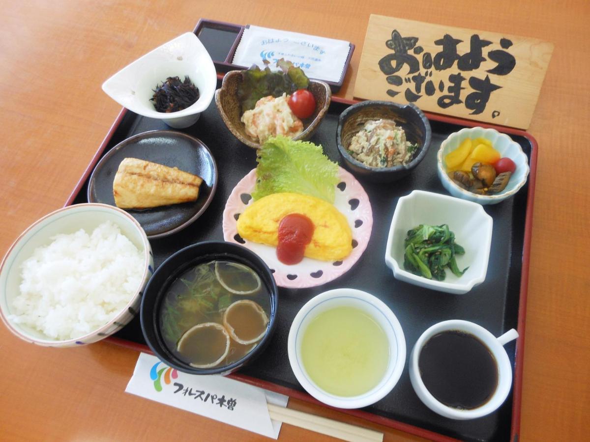 阿寺温泉 フォレスパ木曽あてら荘 Hotel Okuwa Eksteriør billede
