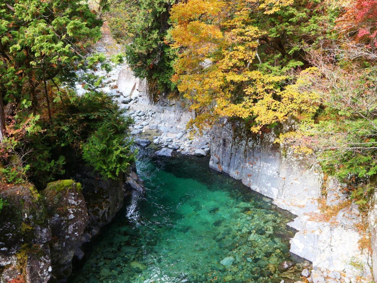 阿寺温泉 フォレスパ木曽あてら荘 Hotel Okuwa Eksteriør billede