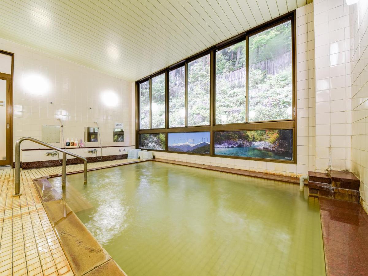 阿寺温泉 フォレスパ木曽あてら荘 Hotel Okuwa Eksteriør billede